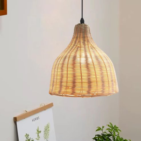 LAMP BOHO APP1645-1CP BEIGE