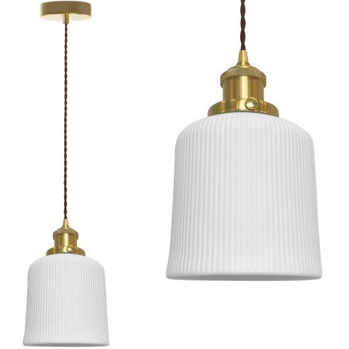 Pendant Lamp TOOLIGHT APP1173 White E27