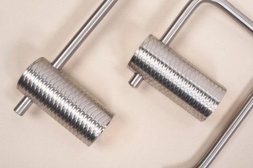 TOILET PAPER HOLDER REA 9711 PRISM BRUSH NICKEL