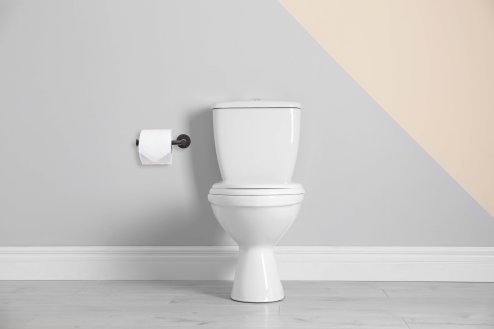 Toilet Paper Holder REA MIST 04 Black