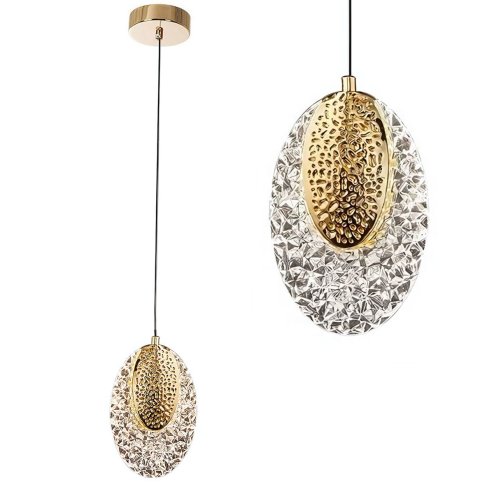 CEILING LAMP CHANDELIER TOOLIGHT LED G088-1CP TRANSPARENT