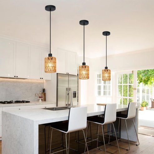 CEILING LAMP CHANDELIER TOOLIGHT APP1622-1CP BOHO BEIGE