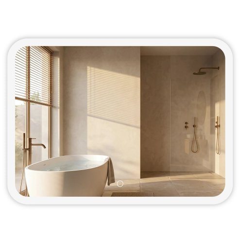 MIRROR REA TOP-3 80X60 TRANSPARENT 80X60 LED