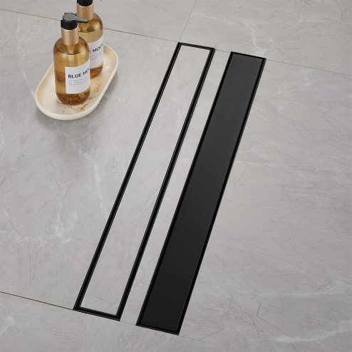 Linear Drainage REA Neox Black Matt 70