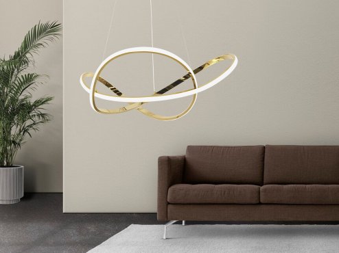 CEILING LAMP CHANDELIER TOOLIGHT LED G078-1CP GOLD