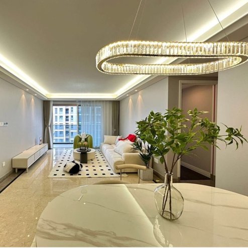 CEILING LAMP CHANDELIER TOOLIGHT LED APP1508-CP BRUSH GOLD