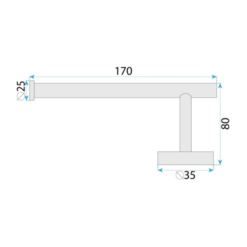 Paper Holder Rea 39105 Ori Brush Copper