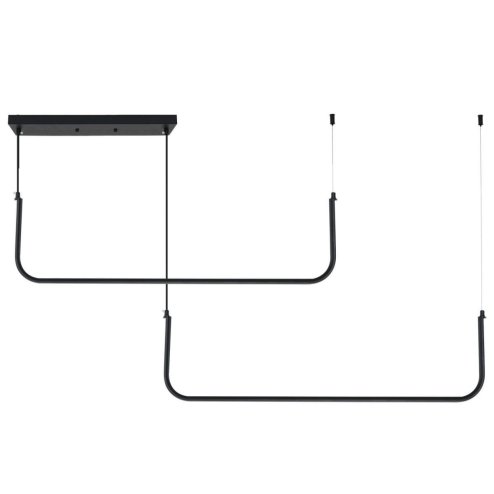 Pendant LED Lamp TOOLIGHT APP980-1CP Black 1-light point 40W 40x90x11cm
