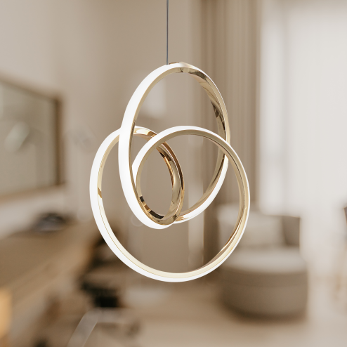 CEILING LAMP CHANDELIER TOOLIGHT G076-1CP GOLD