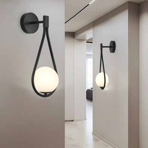 WALL LAMP TOOLIGHT G093-1W BLACK WHITE