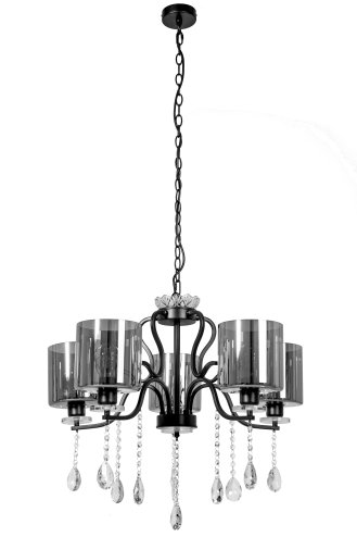 Pendant Lamp TOOLIGHT APP958-5CP Cristal 5-light points E27 65x65x34cm
