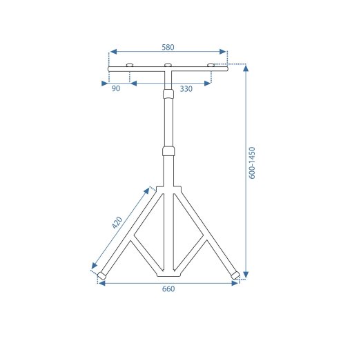 RSL016 halogen lamp stand