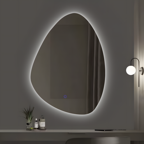 MIRROR REA LED YH-3347 80X60 TRANSPARENT