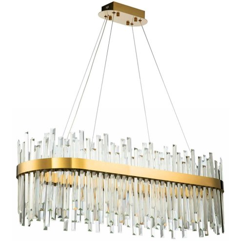 CEILING LAMP CHANDELIER TOOLIGHT APP1513-CP80 BRUSH GOLD