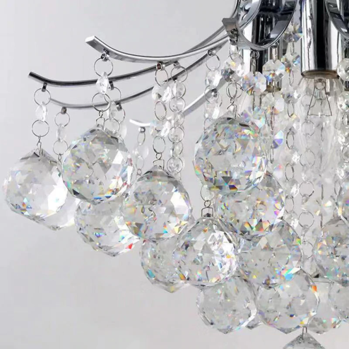 Chandelier Toolight APP784-3C Crystal 3-light points E14 40x40x40cm