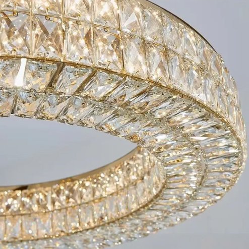 CEILING LAMP CHANDELIER TOOLIGHT LED APP1569-CP 80CM GOLD