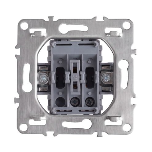 Toolight Single Switch With Frame Oste Jnh006-w Grey
