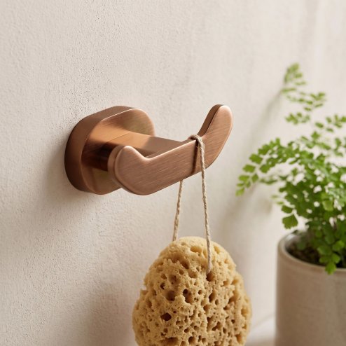 Rea Bathroom Hanger Til 105 Brush Copper