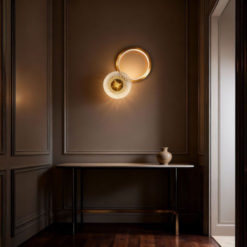 WALL LIGHT TOOLIGHT LHJ071-W BRUSH GOLD