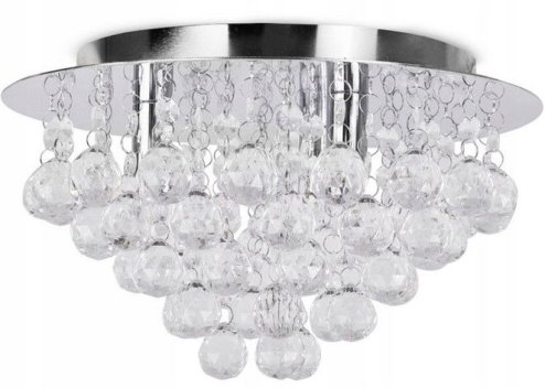 Chandelier Toolight 392179 Glamour 3-light points E14 30x30x20cm