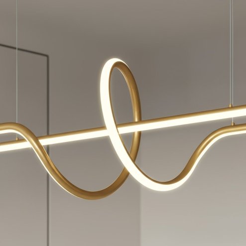 PENDANT CEILING LAMP TOOLIGHT LHJ038-CP GOLD