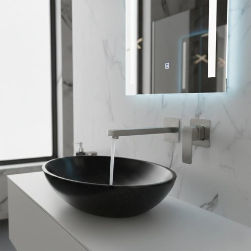 CONCEALED WASHBASIN TAP REA ARLO BRUSH NICKEL