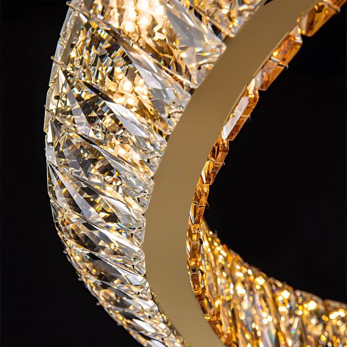 LED HANGING CEILING LAMP TOOLIGHT APP1768-CP GOLD 60CM