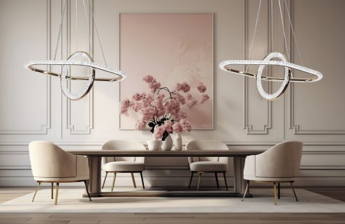 CEILING LAMP CHANDELIER TOOLIGHT LED G034-CP GOLD