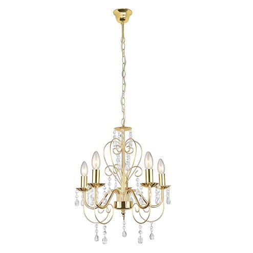 PENDANT CEILING LAMP TOOLIGHT EBT009-5CP GOLD