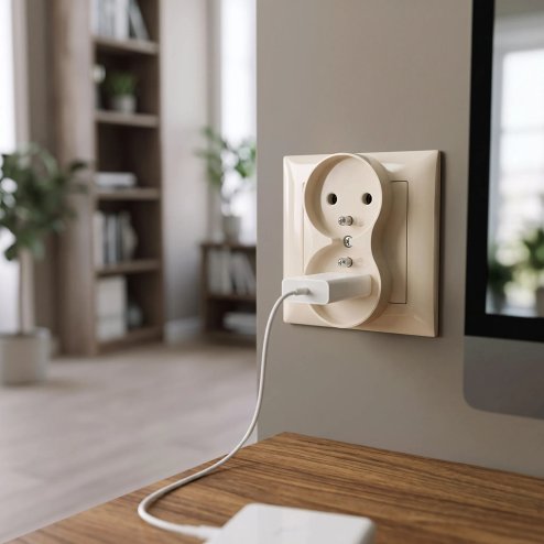 Toolight Single Socket Frame Oste Jnh013-1f Beige