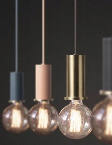 Pendant Lamp TOOLIGHT APP110 OSTI A Metal Pink E27 1-light point