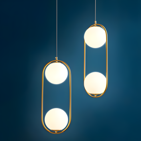 PENDANT CEILING LIGHT TOOLIGHT G134-2CP GOLD