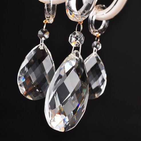 Chandelier Toolight 300750 Crystal Chrome 8-light points E14