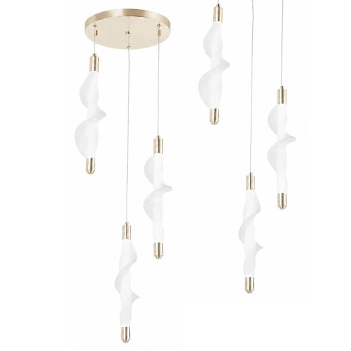 CEILING LAMP CHANDELIER TOOLIGHT LED G009-3CPR WHITE GOLD