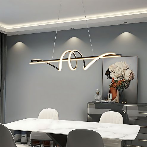 LED PENDANT LAMP TOOLIGHT LHJ023-CP 25 BLACK