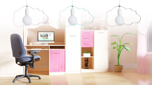 Pendant Lamp Cloud Light Pink