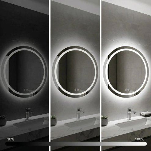 Mirror Rea Soft 100 Led Transparent