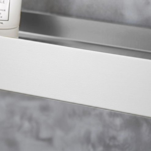 BATHROOM SHELF REA SF03-600 60CM BRUSH STEEL