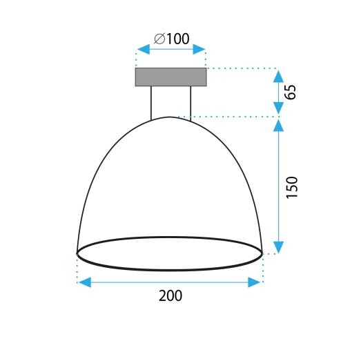 Ceiling Lamp Chandelier TOOLIGHT APP1302-1C Gold E27