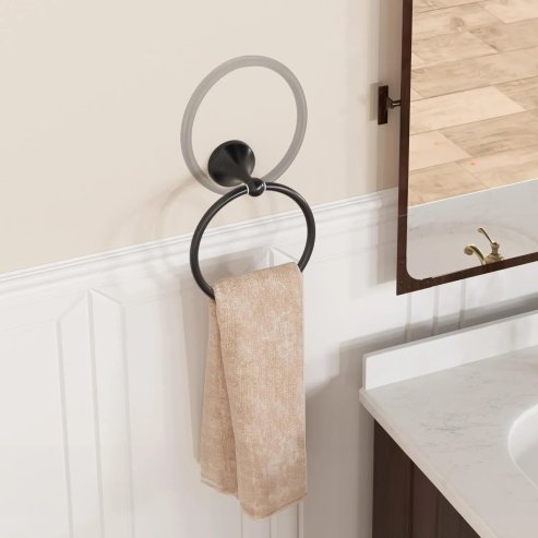 Bathroom hanger Black 332867A