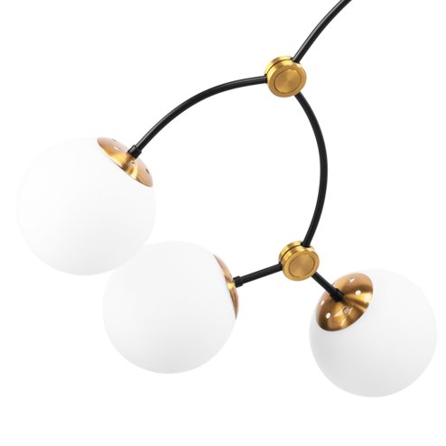 CEILING LAMP CHANDELIER TOOLIGHT APP1673-8CP BLACK