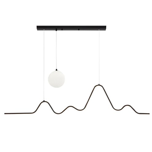 LED PENDANT LAMP TOOLIGHT LHJ033-CP 25 BLACK, BRUHED GOLD