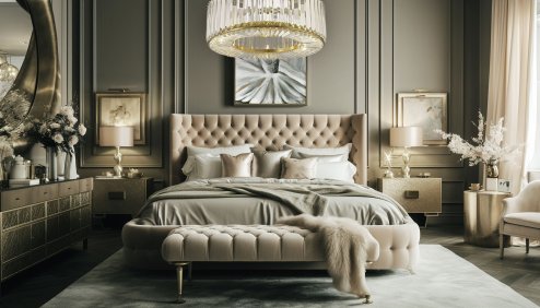 CEILING LAMP CHANDELIER TOOLIGHT APP1652-6CP 50CM GOLD