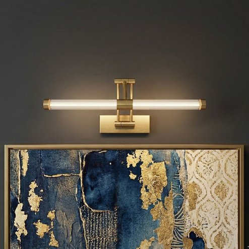WALL LAMP REA APP1899-1W BRUSH GOLD