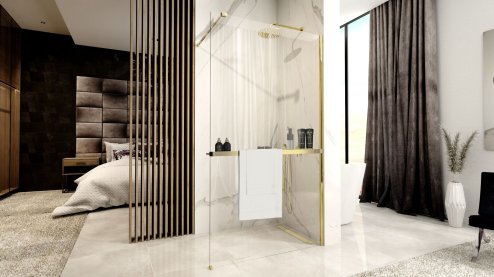 Bathroom hanger EVO GOLD