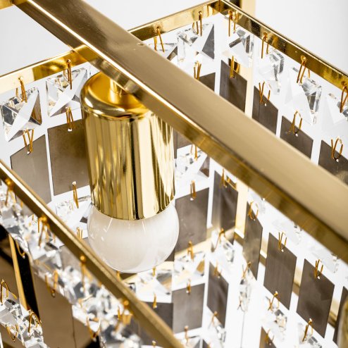 Pendant Lamp TOOLIGHT APP1113-4CP Gold E27