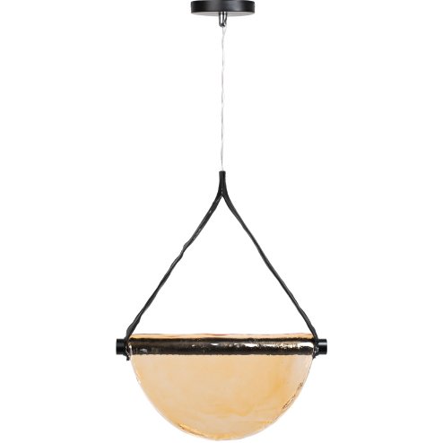 Pendant LED Lamp TOOLIGHT APP1077-CP Black Amber