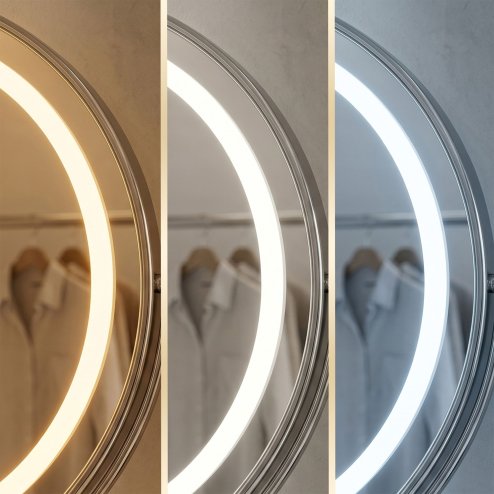 Mirror Rea Make-Up Led Gold
