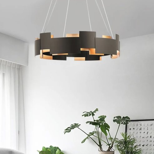 CEILING LAMP CHANDELIER TOOLIGHT APP1561-6CP BLACK