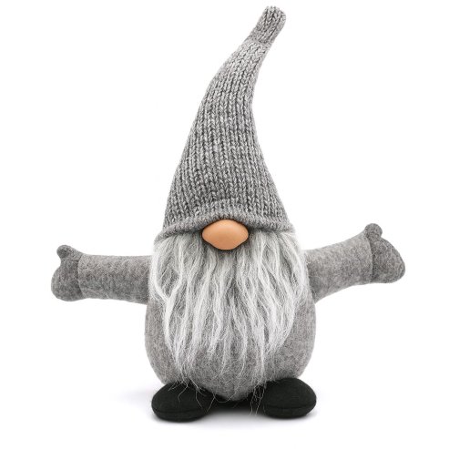 Chrismas Gnome 35cm YX045 GREY